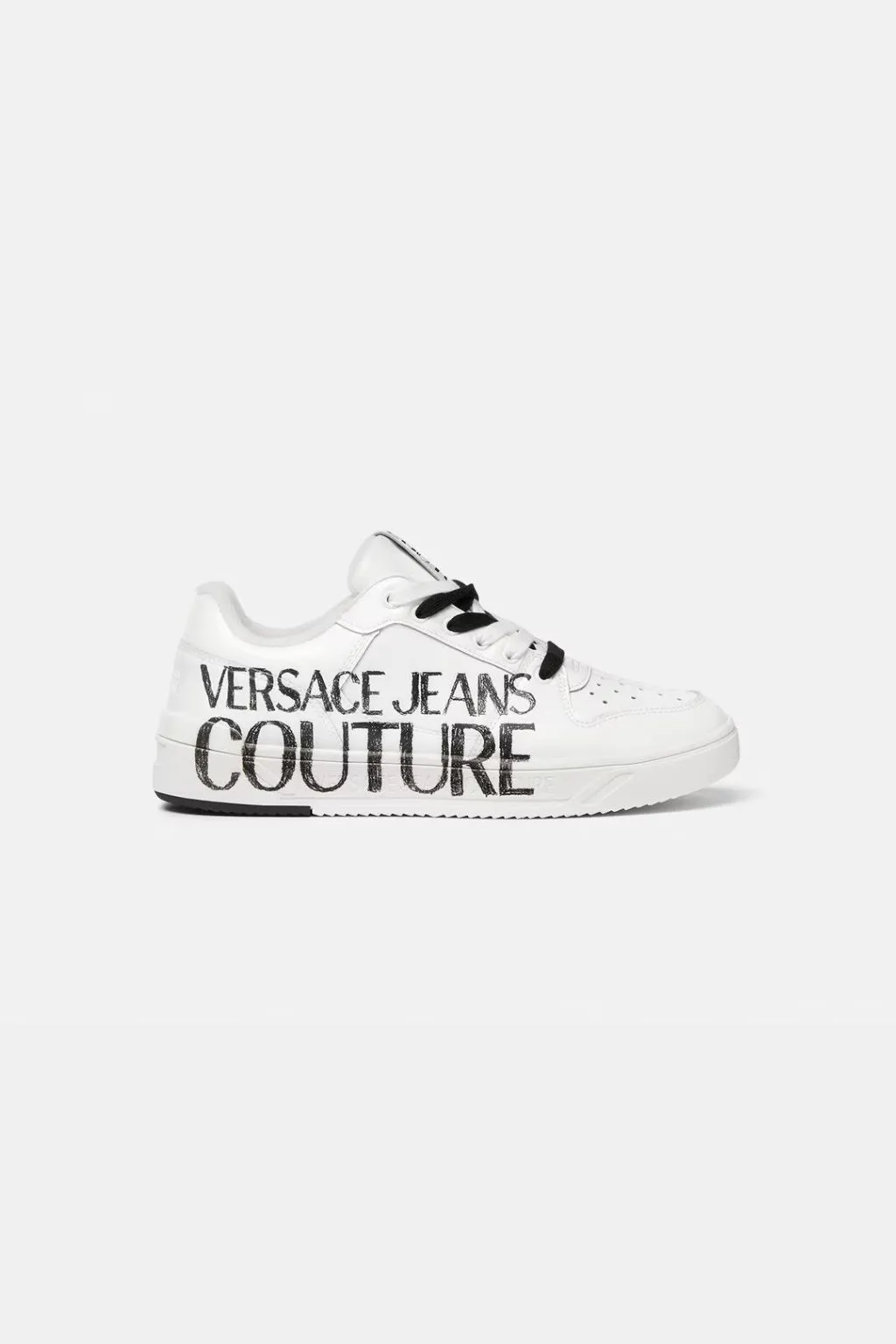 VERSACE JEANS COUTURE SCARPE UOMO BIANCO/NERO STARLIGHT D SJ5