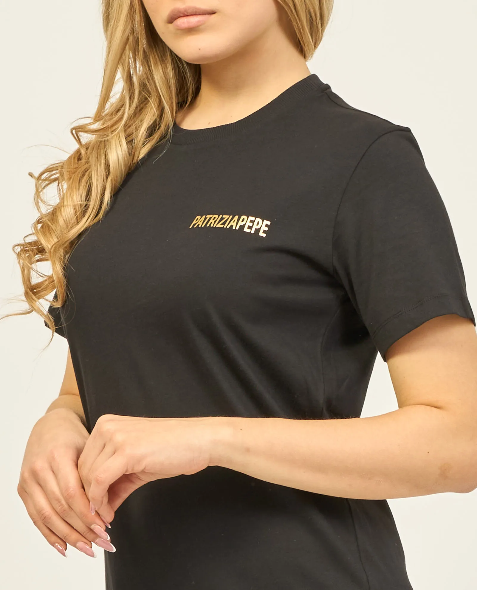 Vestito corto Patrizia Pepe con applicazioni sull'orlo