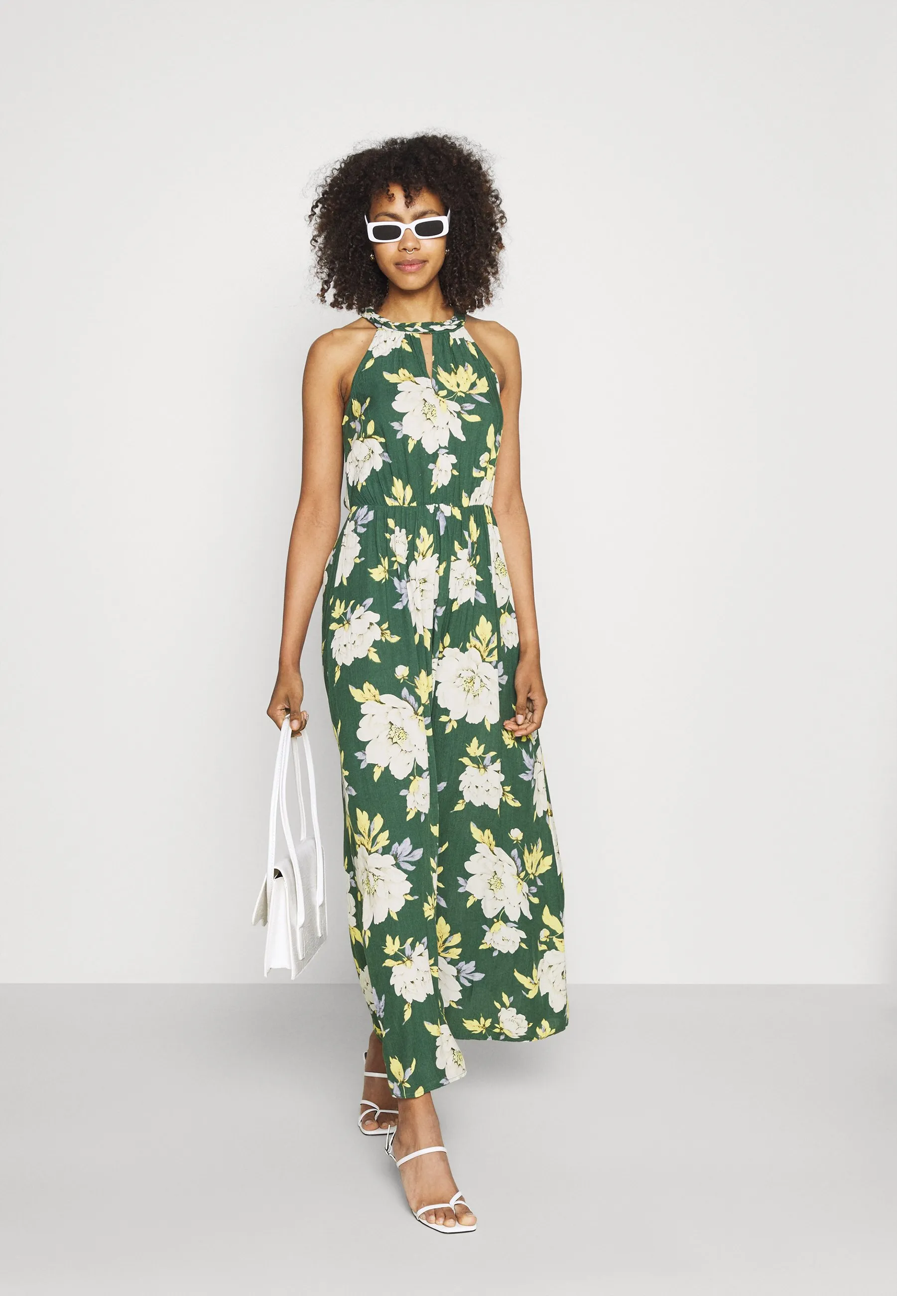 VIMESA BRAIDED DRESS - Vestito lungo