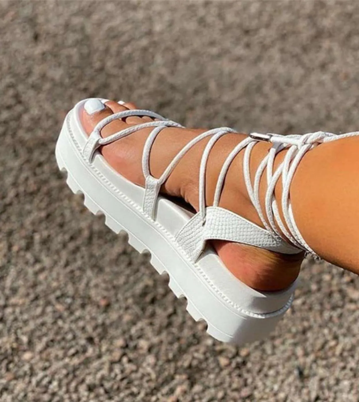 Womens Gladiator Sandals Platform Size 42  Platform Lace Gladiator Sandals Women  Womens Sandals