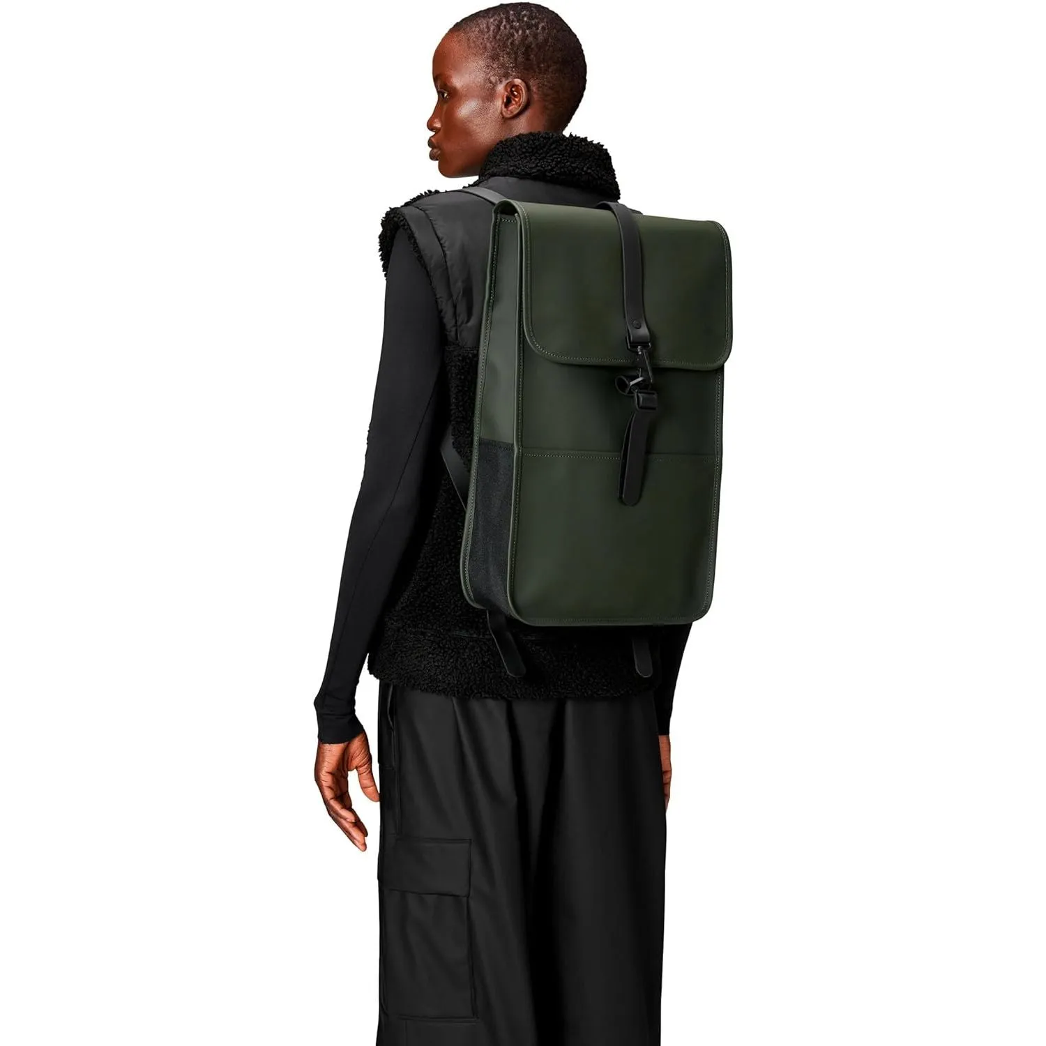 Zaino RAINS Unisex Verde